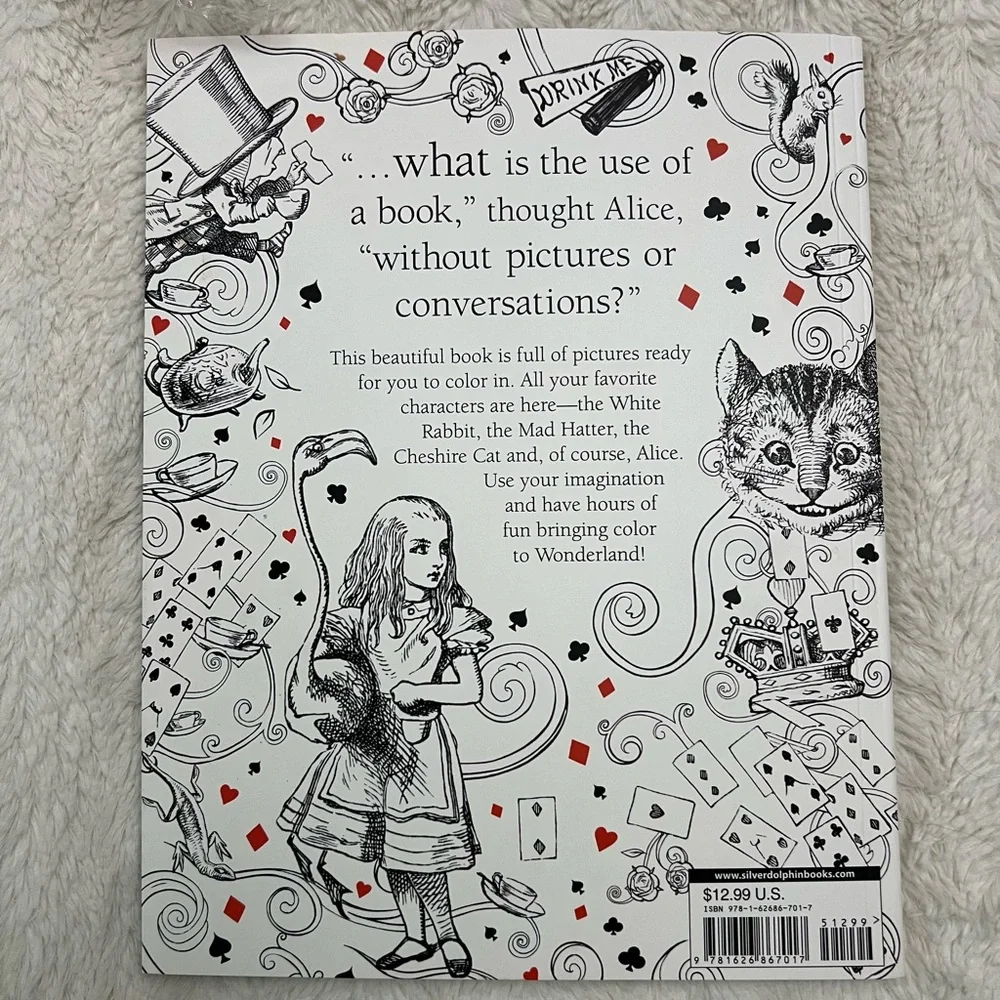 Kid Activity Set w/Skip ball, Alice’s Adventures in Wonderland book, word search